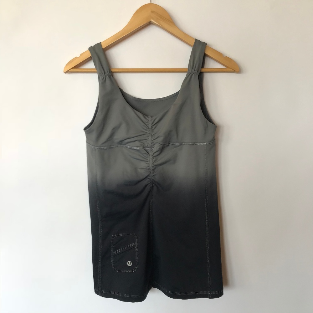 Lululemon Black Ombre Tank